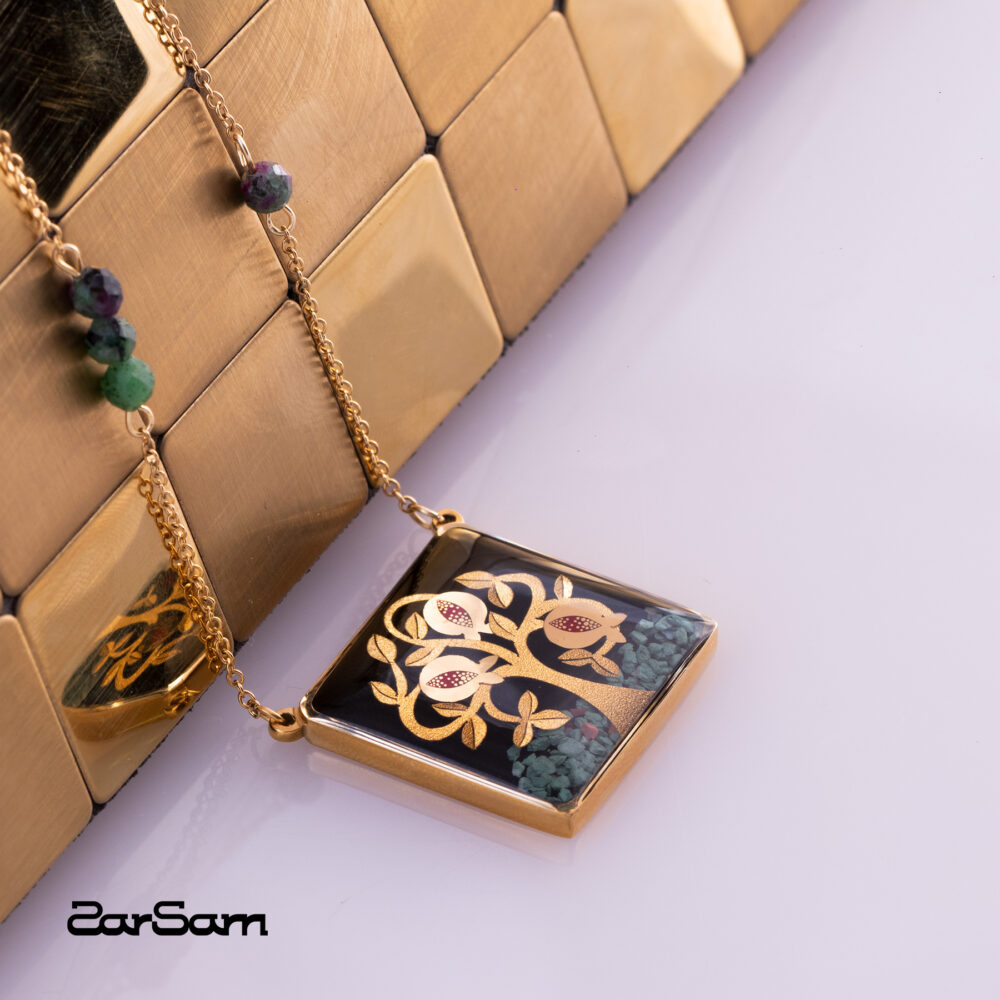 گردنبند نارگل سری چلیپا - 2