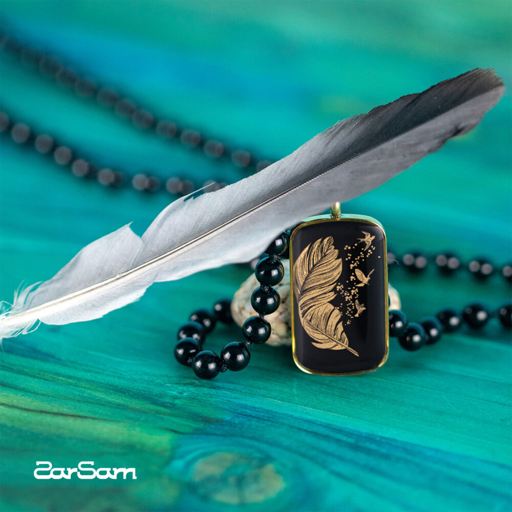 گردنبند پر سری ایستا - 2