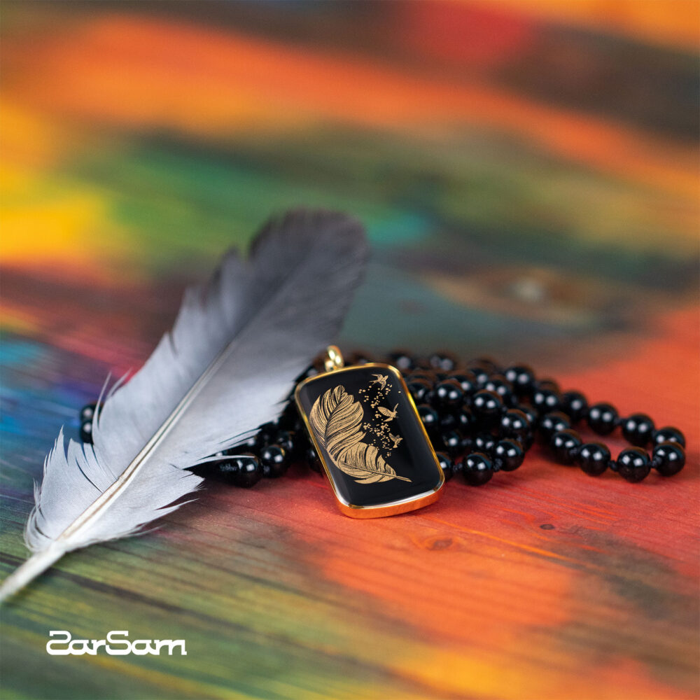 گردنبند پر سری ایستا - 3