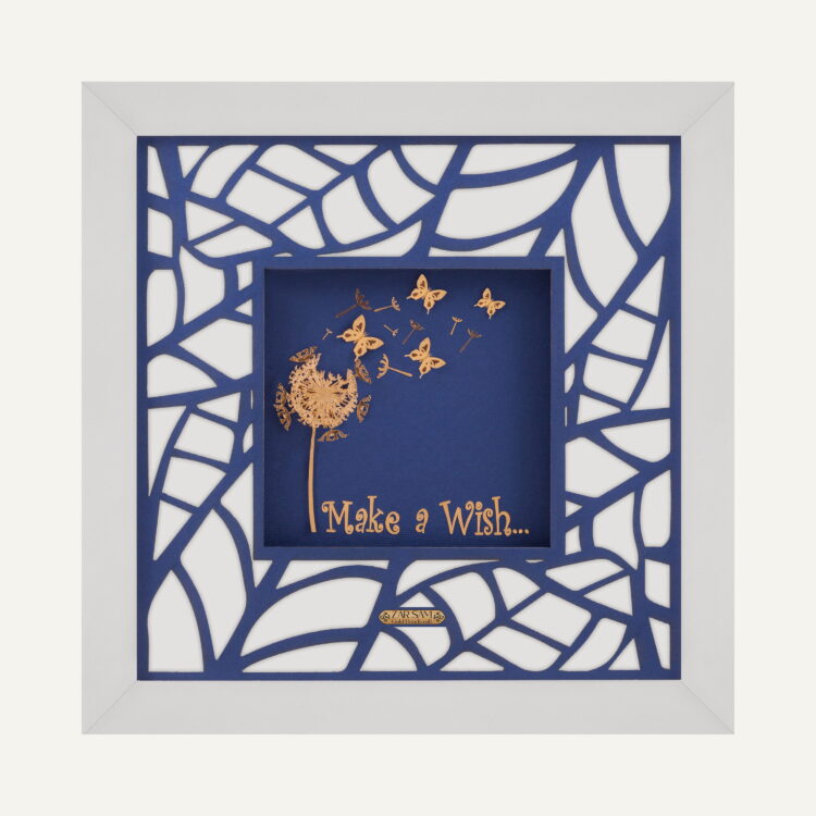 تابلو طلا فانتزی قاصدک