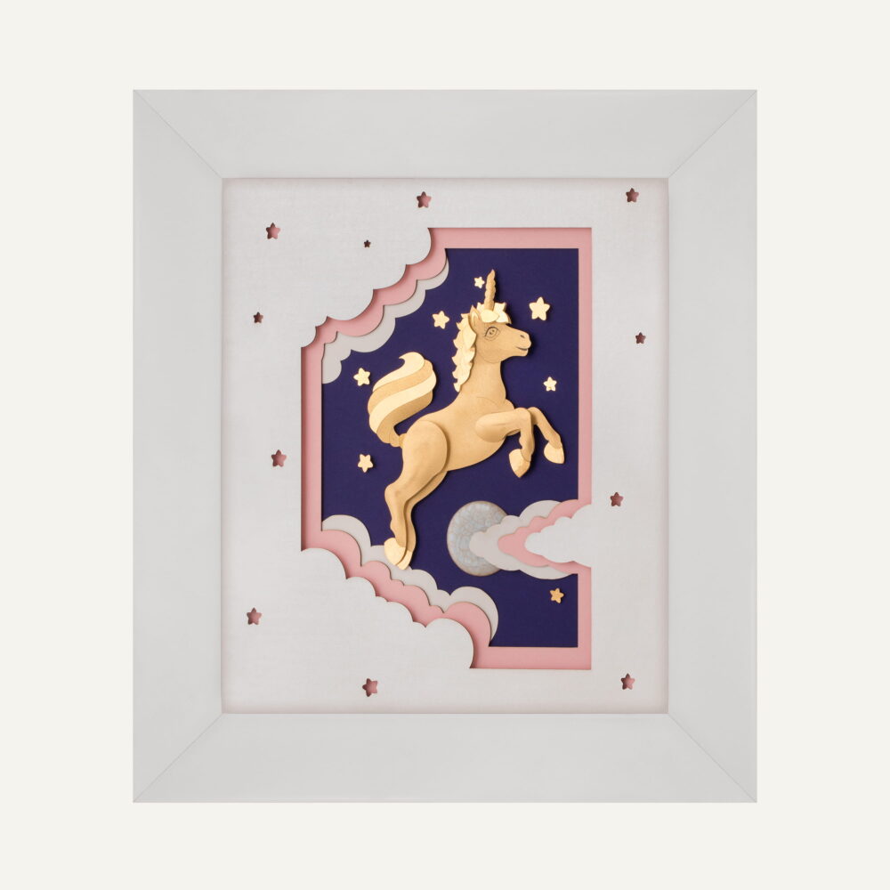 تابلو طلا کودکان یونیکرن