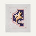 تابلو طلا کودکان یونیکرن