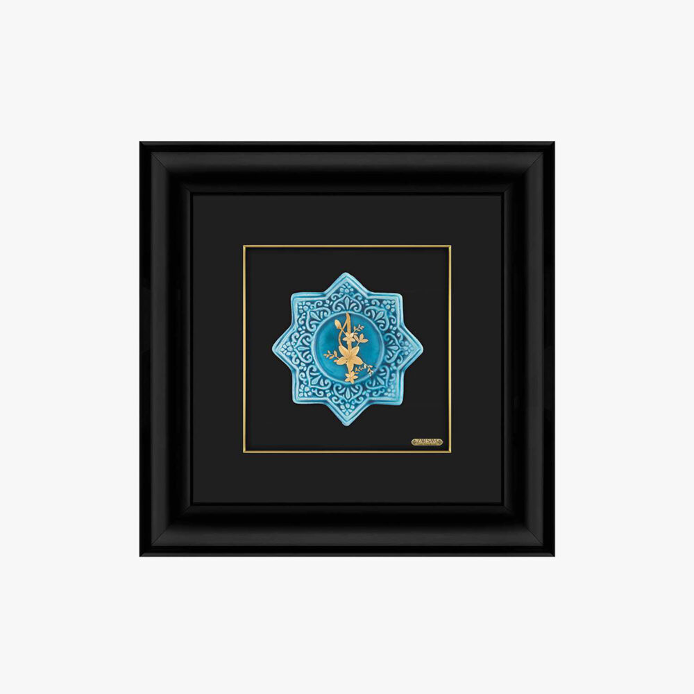 تابلو طلا طبیعت یاس - 1