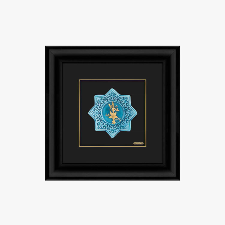 تابلو طلا طبیعت یاس