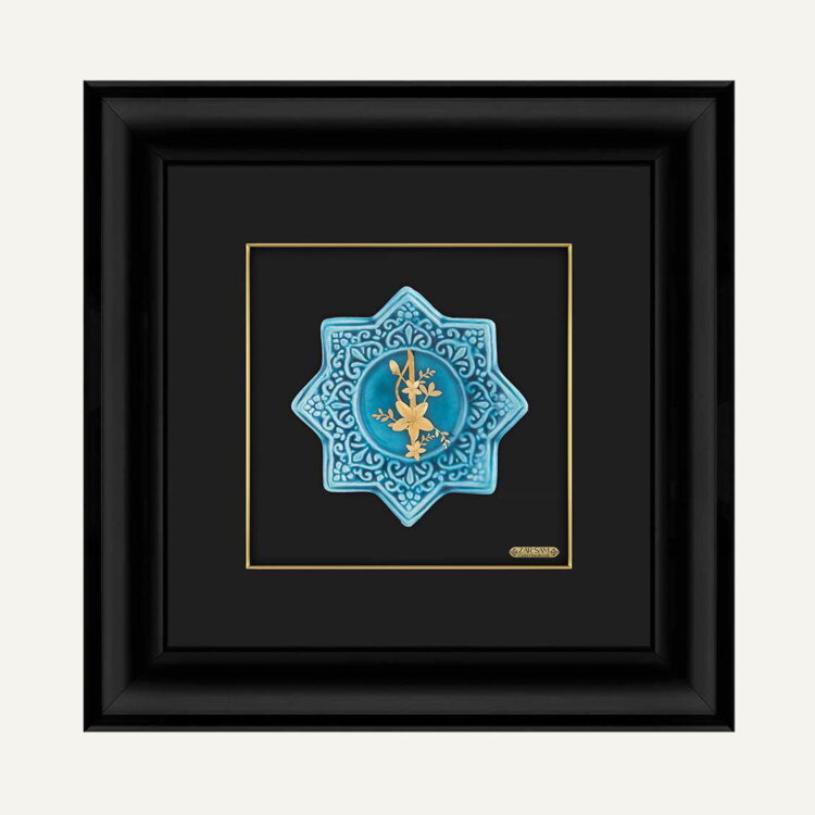 تابلو طلا طبیعت یاس