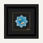 تابلو طلا طبیعت آفاق