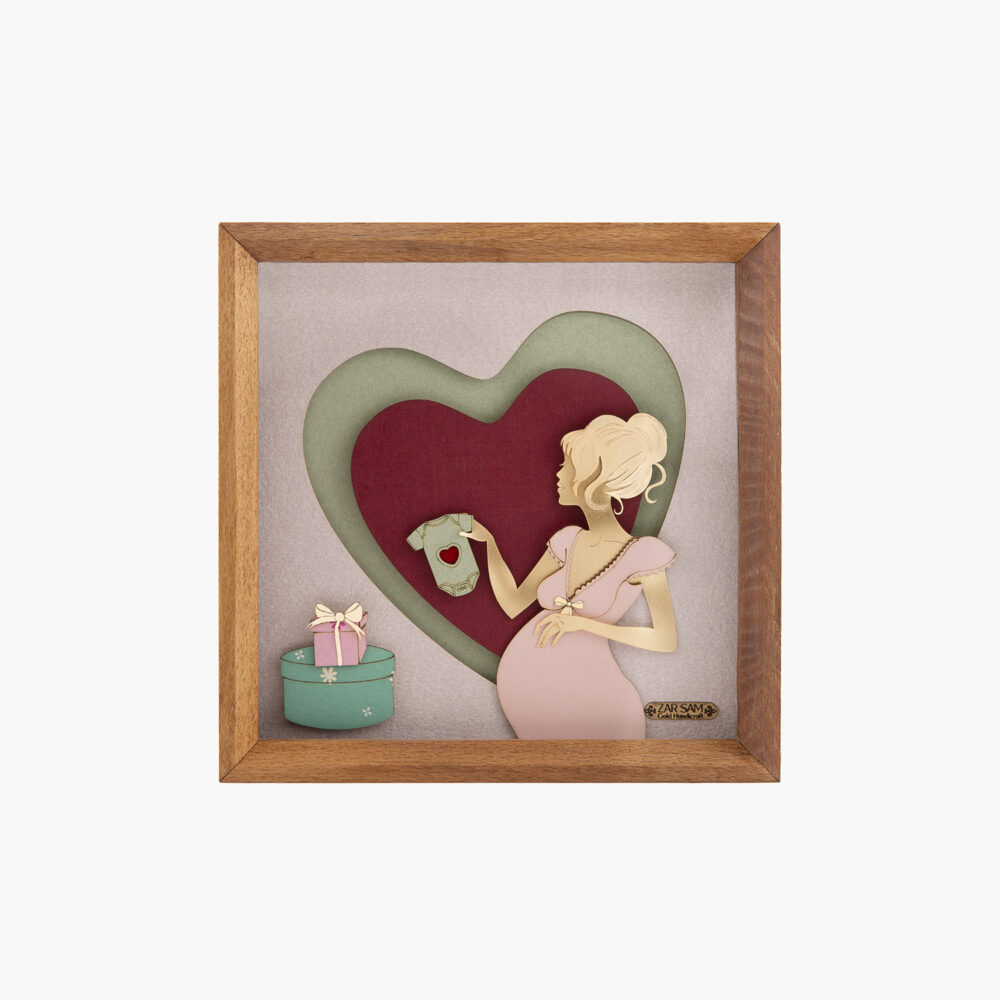 تابلو طلا فانتزی بارداری - 1