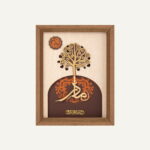 تابلو طلا عاشقانه مادر