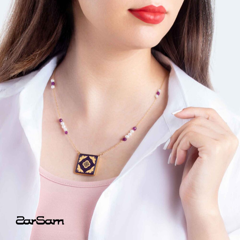 گردنبند پروانه سری چلیپا - 2