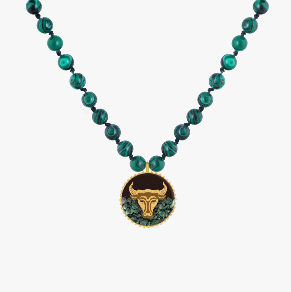 گردنبند اردیبهشت سری مانی گره ای - 1