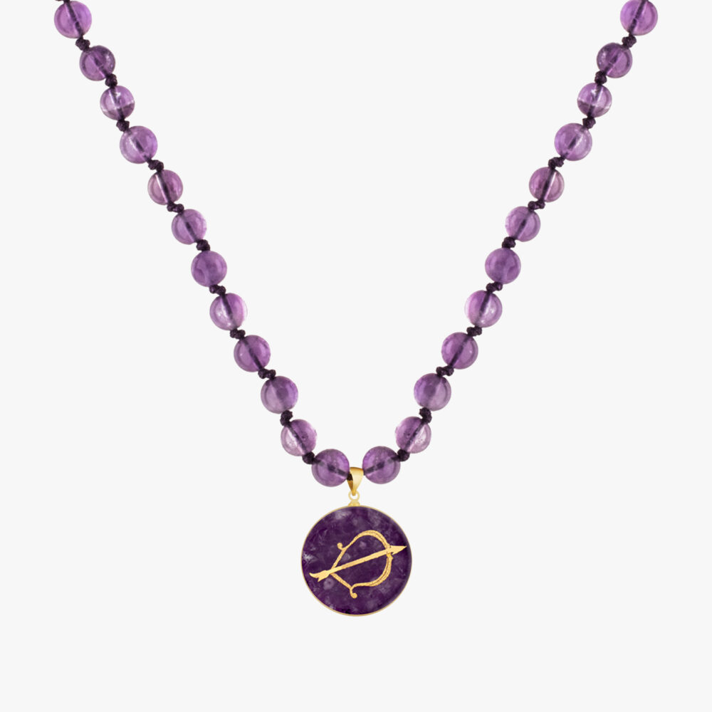 گردنبند آذر سری مانا گره ای قفل دار - 1