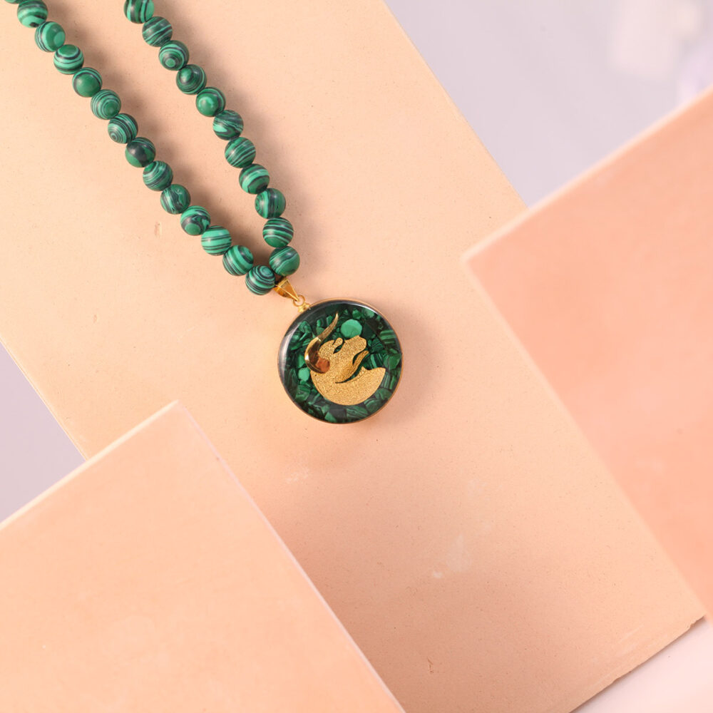 گردنبند اردیبهشت سری مانا قفل دار مالاگیت - 3