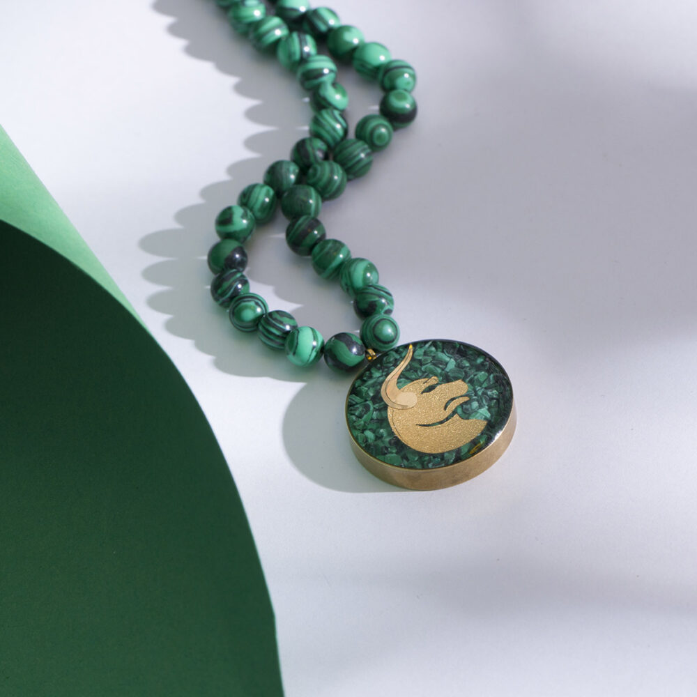 گردنبند اردیبهشت سری مانا قفل دار مالاگیت - 2