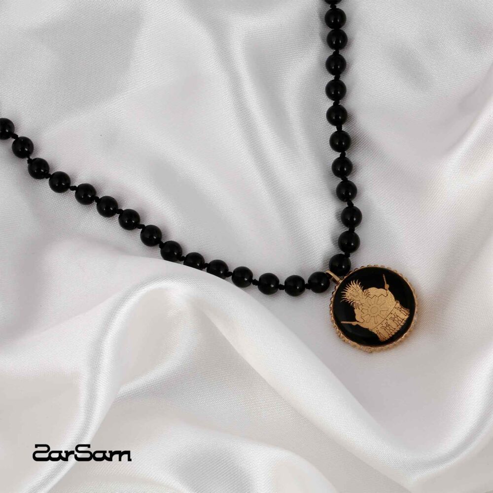 گردنبند تاج سری مانا گره ای انیکس - 2