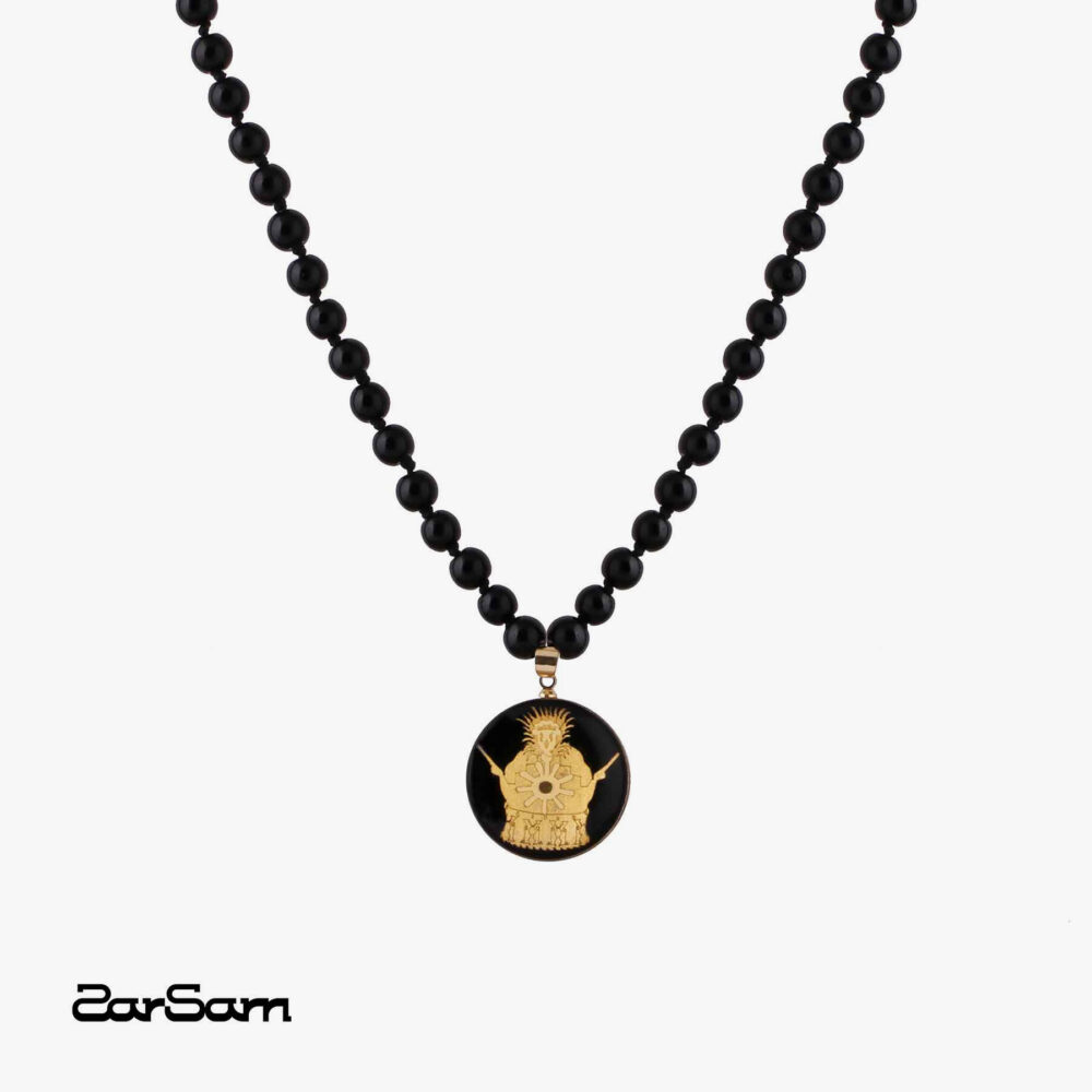 گردنبند تاج سری مانا گره ای انیکس - 1