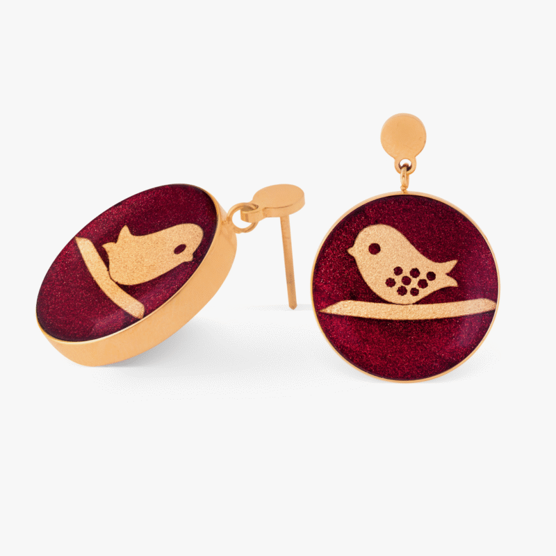 گوشواره مرغ عشق سری مانی کلاسیک - 1