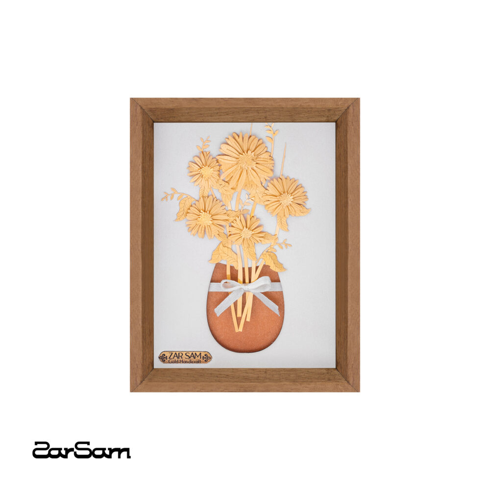 تابلو گلدان میخک سری آوند - 1