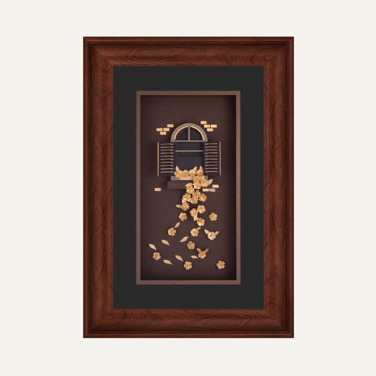 تابلو طلا فانتزی ایوان خانه