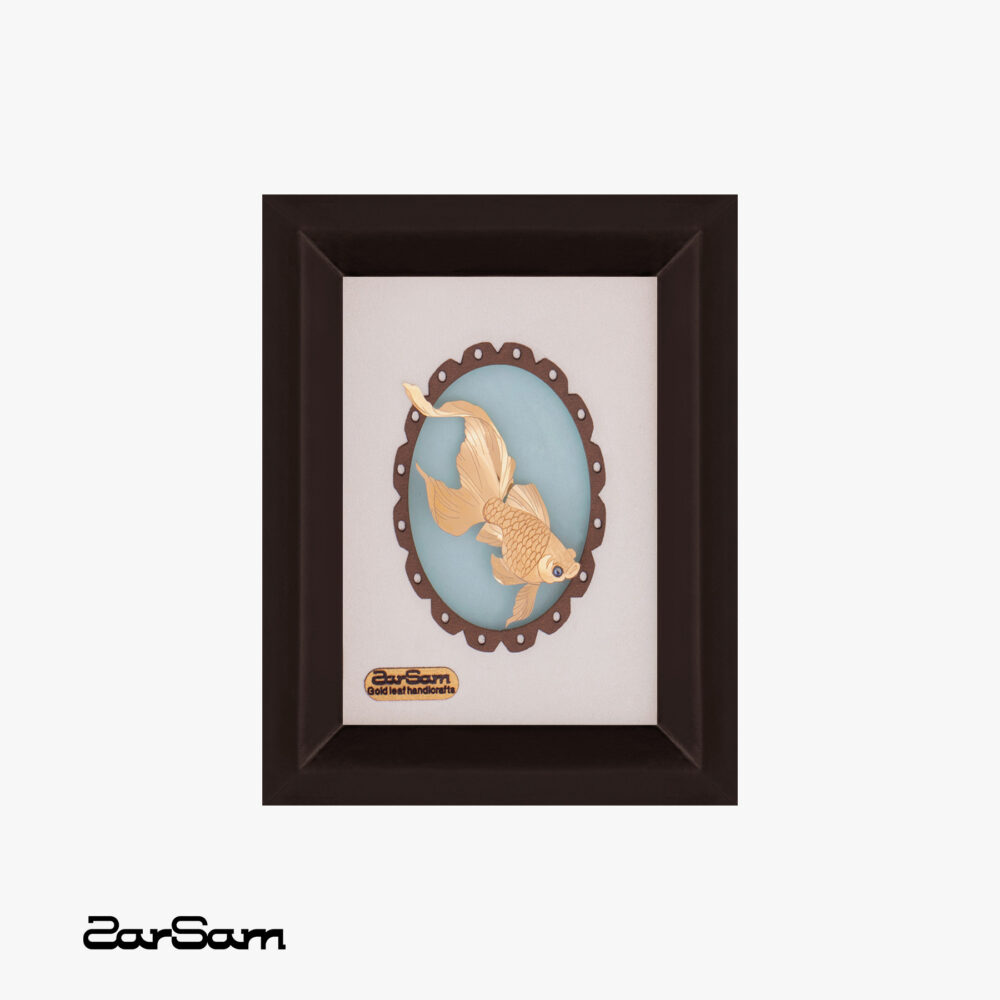 10010705_(2) تابلو طلا فانتزی ماهی - 1