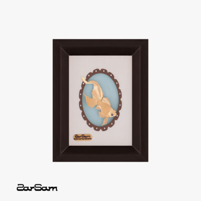 تابلو طلا فانتزی ماهی