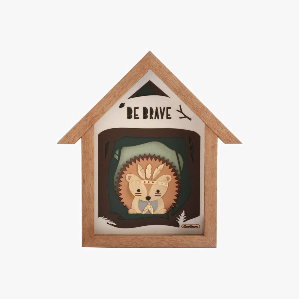 تابلو کلبه جوجه تیغی - 1