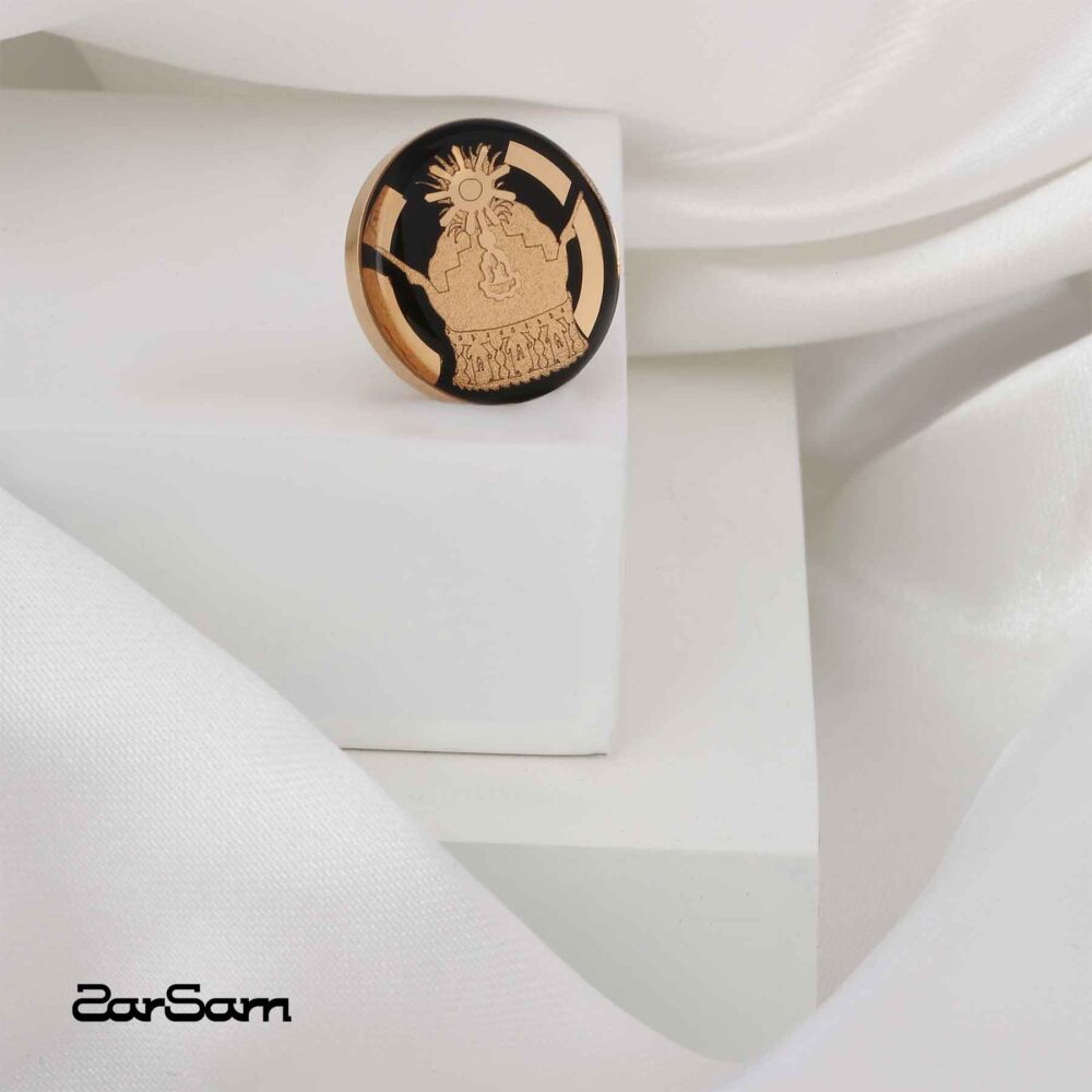 دکمه سردست تاج سری فلک - 2