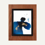 تابلو طلا فانتزی برکه