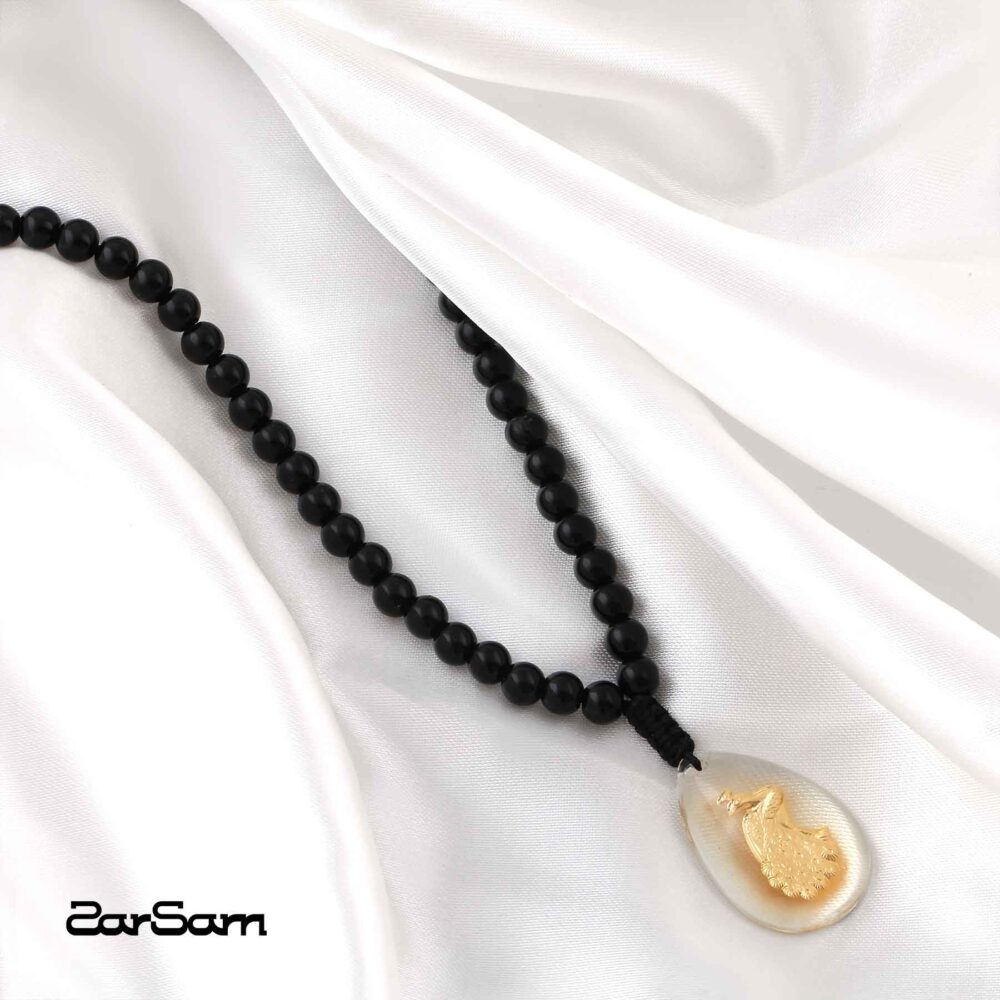 گردنبند طاووس سری باران انیکس - 2