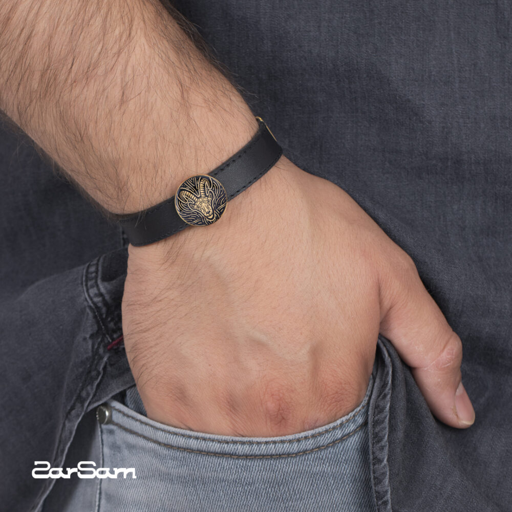 دستبند دی سری سپهر چرم - 2