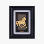 تابلو طلا طبیعت اسب v2