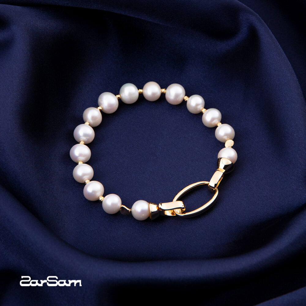 دستبند یاسمن مروارید سری زروار - 2