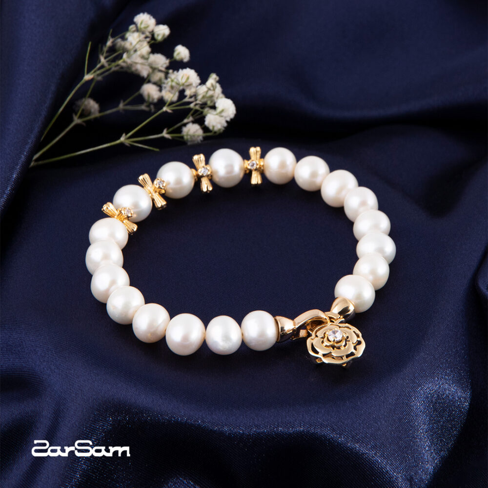 دستبند نسترن مروارید زروار - 2