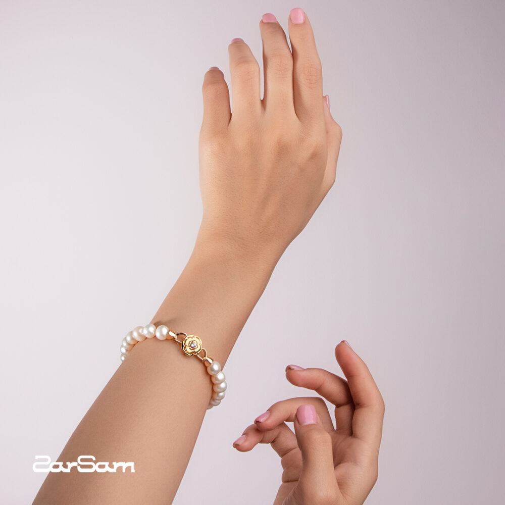دستبند نسترن مروارید زروار - 4