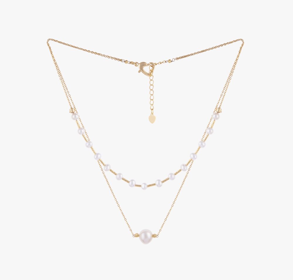 10014866-W1 گردنبند زنبق سری زروار - 1