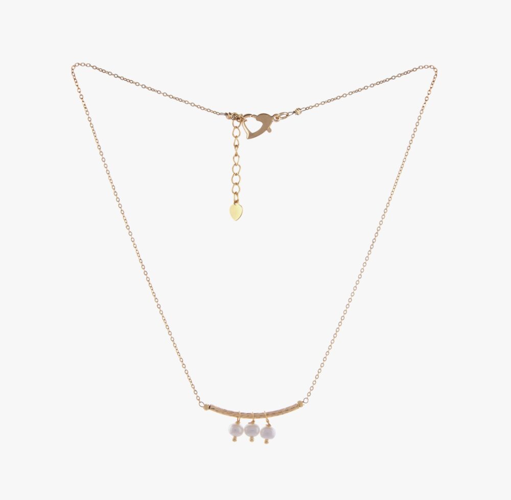 گردنبند گلایول مروارید سری زروار - 1