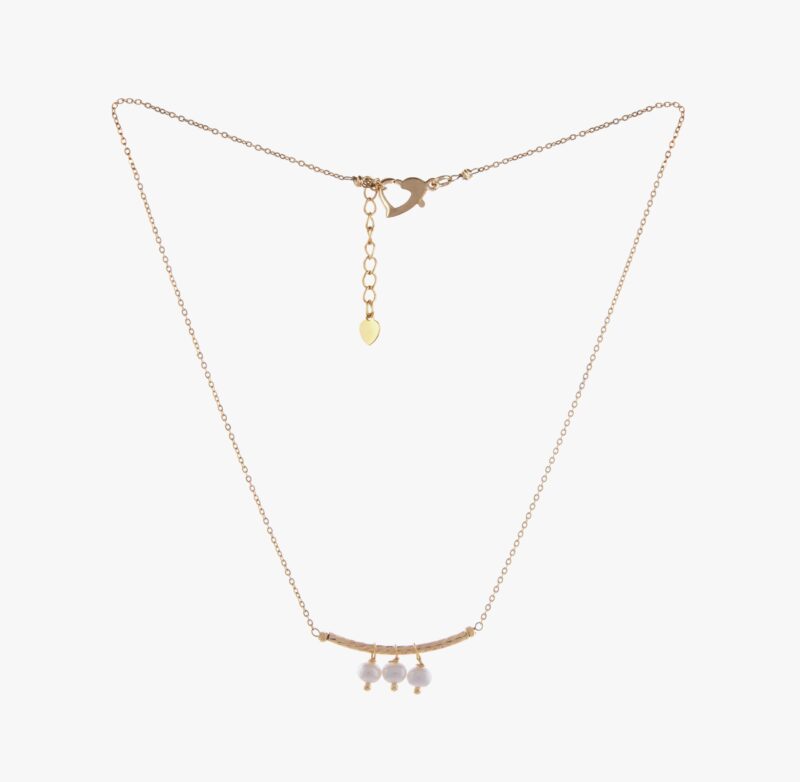 گردنبند گلایول مروارید سری زروار - 1