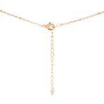 گردنبند مروارید زنانه موژان با آبکاری طلا سری زروار - 2