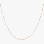 گردنبند مروارید زنانه صنم با آبکاری طلا سری زروار