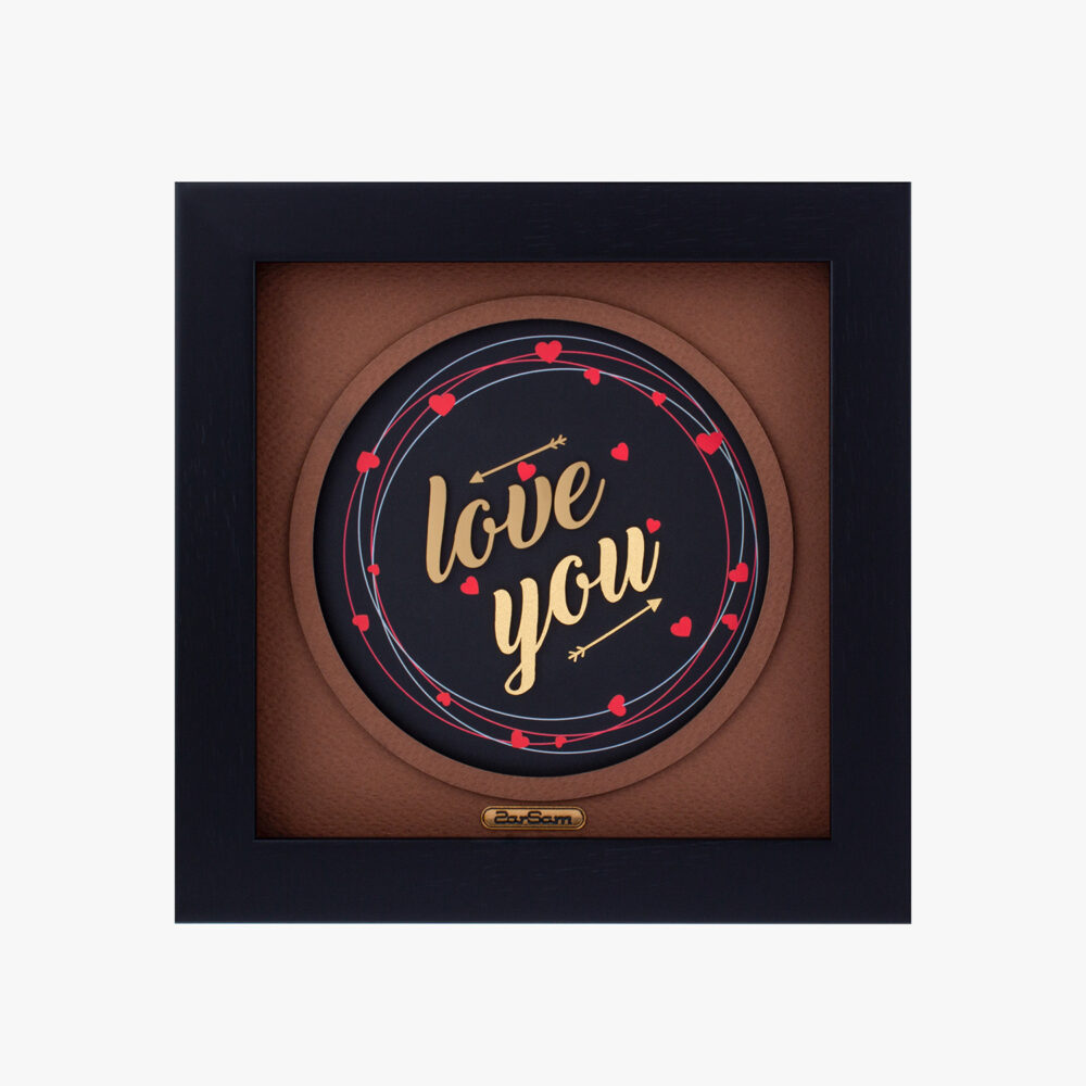 تابلو طلا عاشقانه عشق - 1