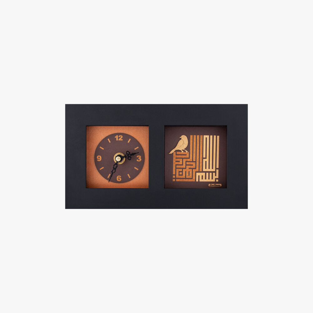 ساعت رومیزی طلا خاطره - 2