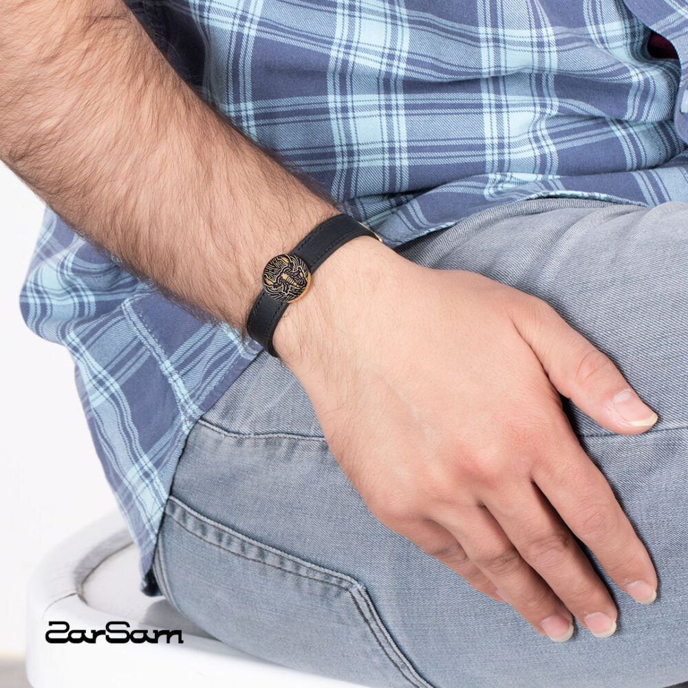 دستبند آبان سری سپهر چرم - 3