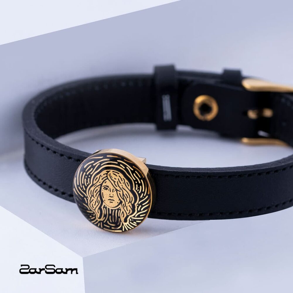 دستبند شهریور سری سپهر چرم - 4