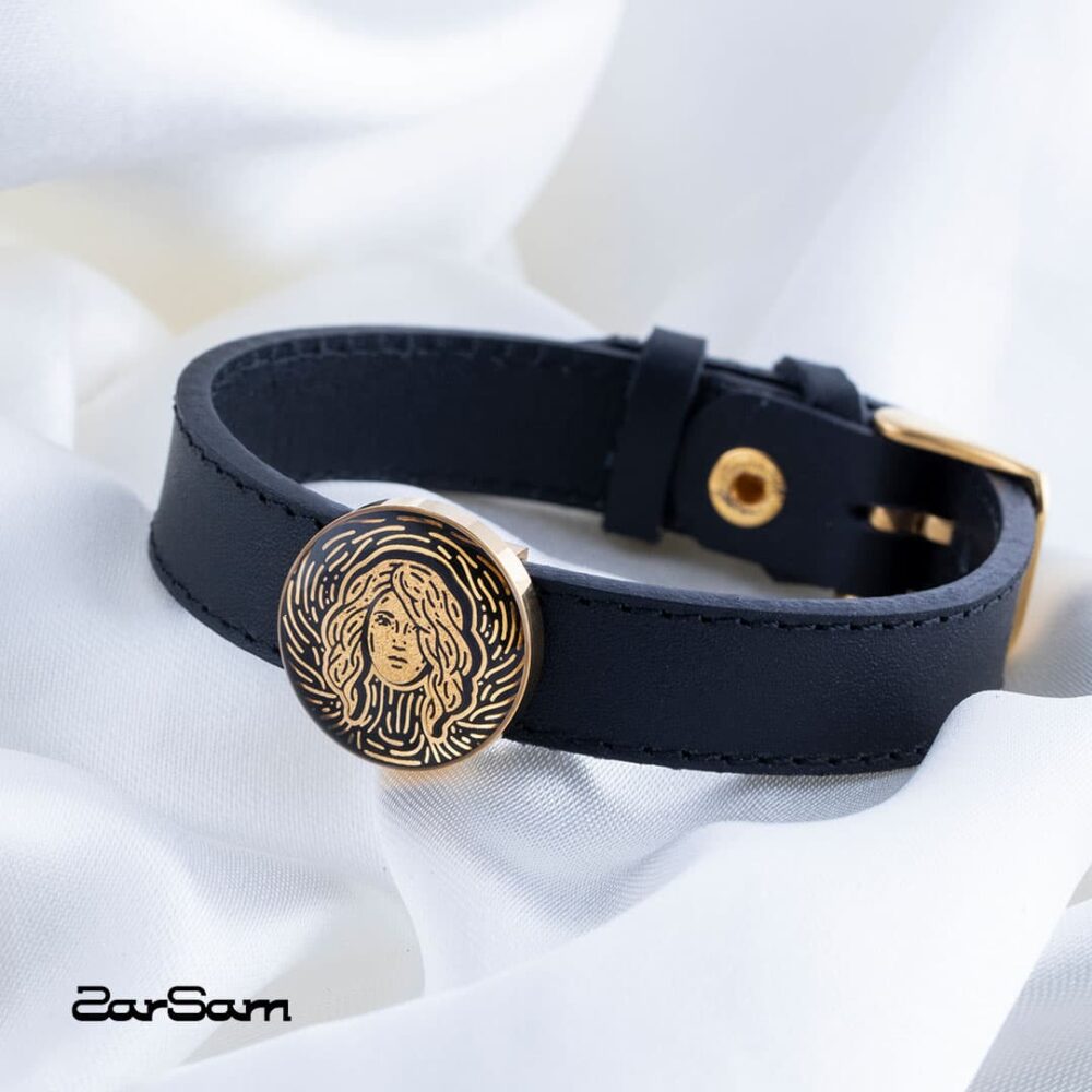 دستبند شهریور سری سپهر چرم - 5