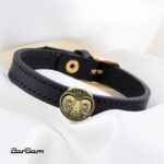 دستبند فروردین سری سپهر چرم - 3