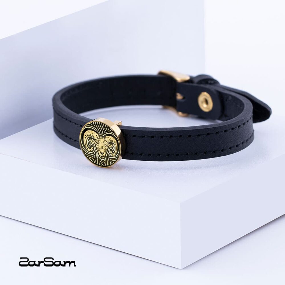 دستبند فروردین سری سپهر چرم - 2