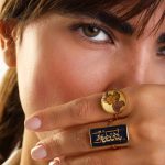 انگشتر ورق طلا زنانه پریزاد سری مهرسا - Image 2