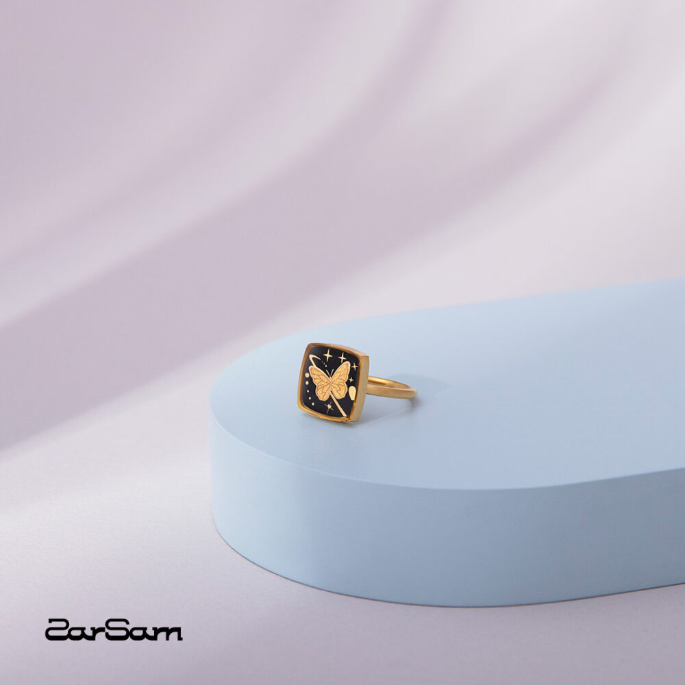 انگشتر پرنیان سری ماه سا - 3