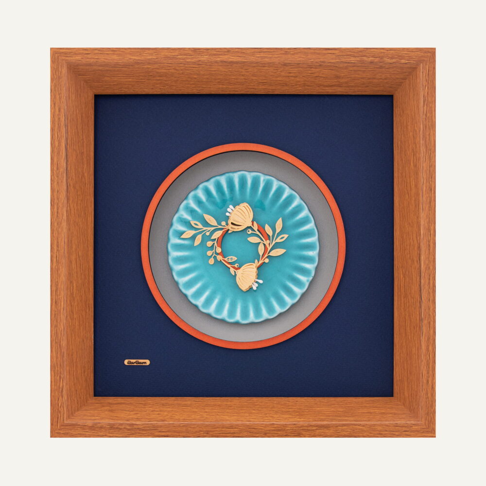 تابلو طلا طبیعت گلاره