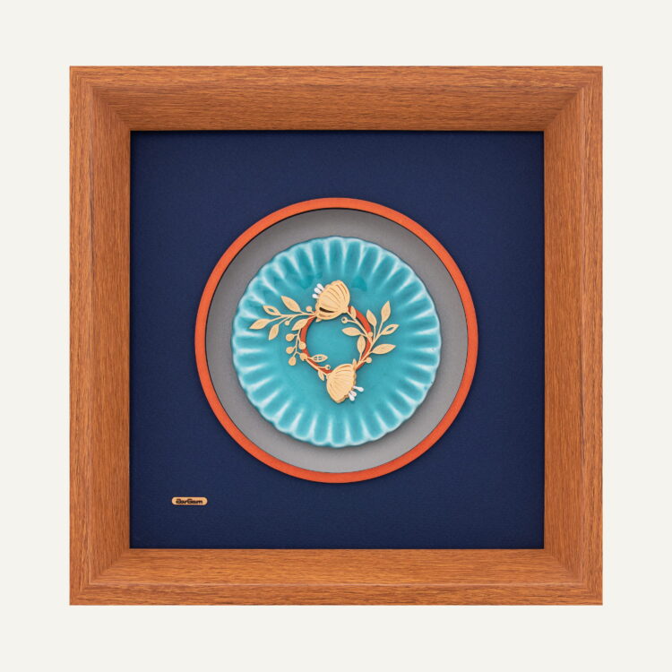 تابلو طلا طبیعت گلاره