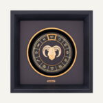 تابلو طلا ماه صور فلکی v2 فروردین